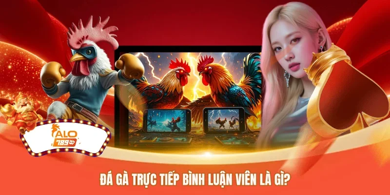 Đá gà trực tiếp bình luận viên là gì?