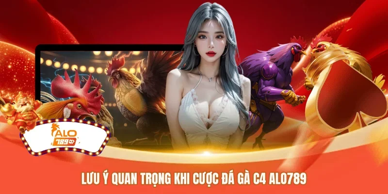 Lưu ý quan trọng khi cược đá gà C4 ALO789